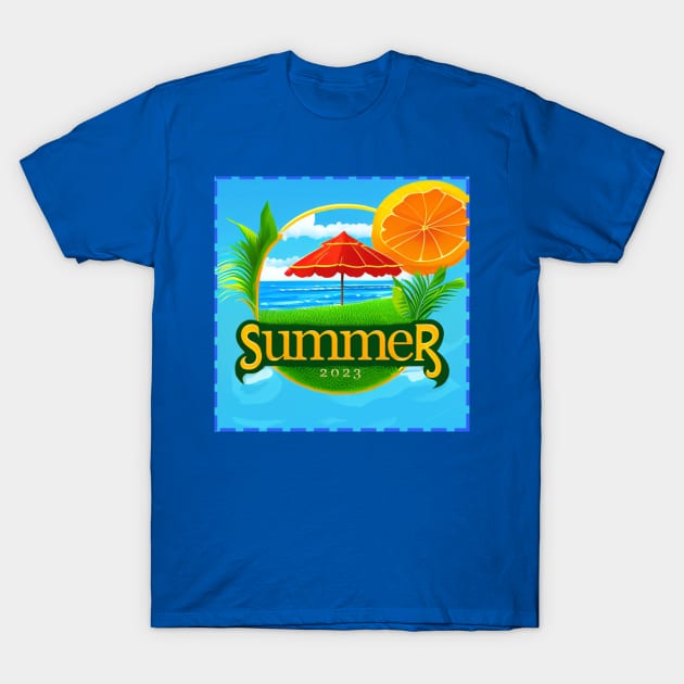 Summer Beach T-Shirt by Akamo